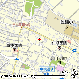 静岡県浜松市中央区雄踏町宇布見8148周辺の地図