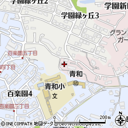 奈良県奈良市学園新田町2873周辺の地図