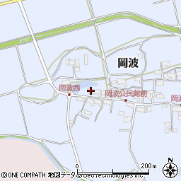 三重県伊賀市岡波861-1周辺の地図