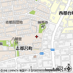 静岡県浜松市中央区志都呂町117周辺の地図
