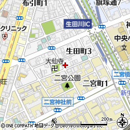 田渕ビル周辺の地図