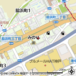 マクドナルド２号線脇浜店周辺の地図