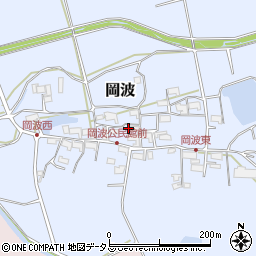 三重県伊賀市岡波889周辺の地図