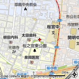 アンソレイユ京橋周辺の地図