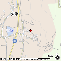 岡山県岡山市東区矢津1662周辺の地図
