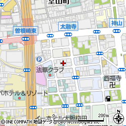 大阪府大阪市北区兎我野町11周辺の地図