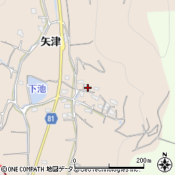 岡山県岡山市東区矢津1672周辺の地図