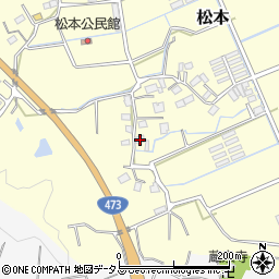 静岡県牧之原市松本523-1周辺の地図
