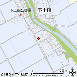 岡山県岡山市北区下土田188-7周辺の地図