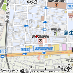 クレスト松本周辺の地図
