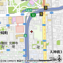大阪府大阪市北区末広町2-18周辺の地図