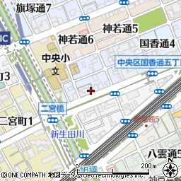 兵庫県神戸市中央区国香通6丁目2-2周辺の地図