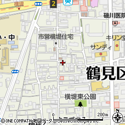 中原電機株式会社　横堤店周辺の地図