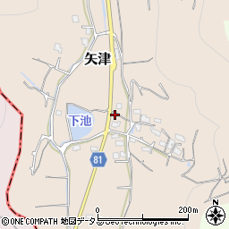 岡山県岡山市東区矢津1579周辺の地図