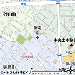 静岡県浜松市中央区寺島町476周辺の地図