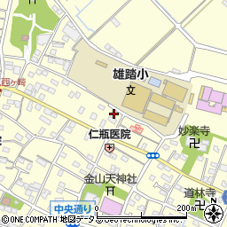 静岡県浜松市中央区雄踏町宇布見7956周辺の地図