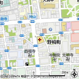 タイムズライフ太融寺店駐車場周辺の地図
