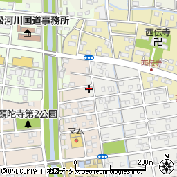 静岡県浜松市中央区本郷町1291周辺の地図