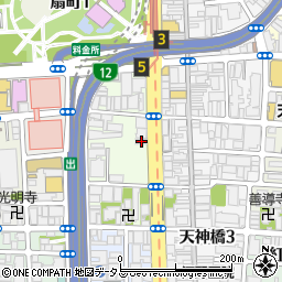 大阪府大阪市北区末広町2-38周辺の地図