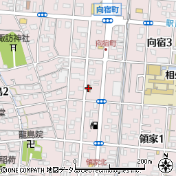 セブンイレブン浜松向宿店周辺の地図
