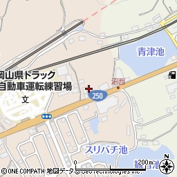 岡山県岡山市東区中尾443-2周辺の地図