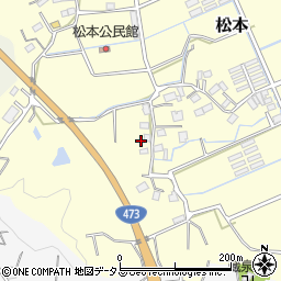 静岡県牧之原市松本581周辺の地図