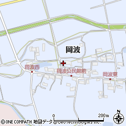 三重県伊賀市岡波882周辺の地図