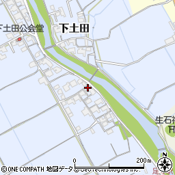 岡山県岡山市北区下土田195周辺の地図