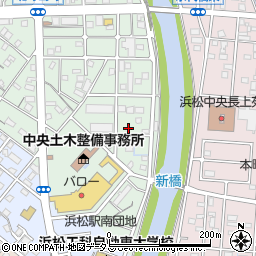 静岡県浜松市中央区北寺島町447周辺の地図