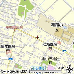 静岡県浜松市中央区雄踏町宇布見7874周辺の地図