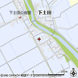 岡山県岡山市北区下土田188周辺の地図