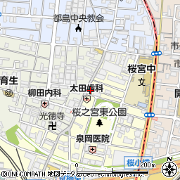 京橋カイロプラクティック整体院周辺の地図