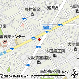 西淀川区姫島3-13 西淀川区姫島駐車場(B)周辺の地図