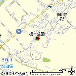 栃木公園周辺の地図