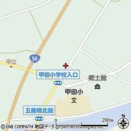 広島県安芸高田市甲田町上甲立496周辺の地図