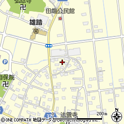 静岡県浜松市中央区雄踏町宇布見5404周辺の地図