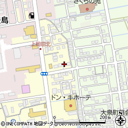 上岡田ガーデンハイツＡ周辺の地図