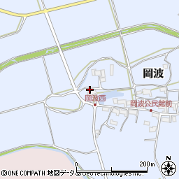 三重県伊賀市岡波855周辺の地図