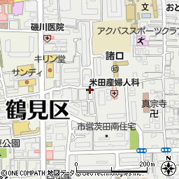朝日新聞　ＡＳＡ鶴見緑地周辺の地図