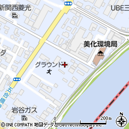 日東化成株式会社　尼崎工場周辺の地図