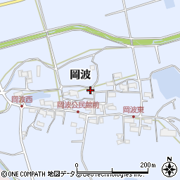 三重県伊賀市岡波888周辺の地図
