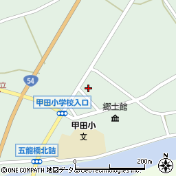 広島県安芸高田市甲田町上甲立384周辺の地図