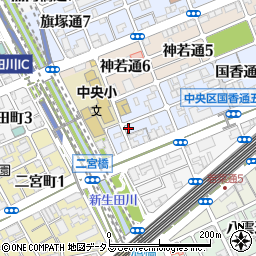 兵庫県神戸市中央区国香通6丁目2-9周辺の地図