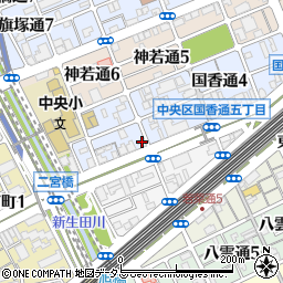 兵庫県神戸市中央区国香通6丁目1-1周辺の地図