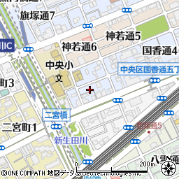 兵庫県神戸市中央区国香通6丁目2-14周辺の地図