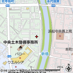 静岡県浜松市中央区北寺島町436周辺の地図