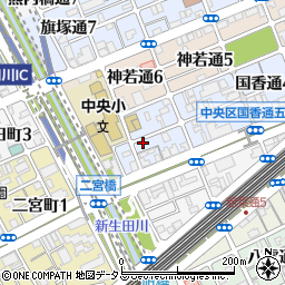 兵庫県神戸市中央区国香通6丁目2-10周辺の地図