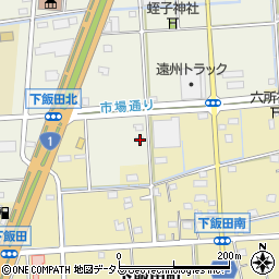 静岡県浜松市中央区飯田町1146周辺の地図