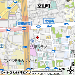 駄菓子バー A-55 大阪梅田店周辺の地図