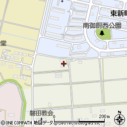 静岡県磐田市東新屋14周辺の地図
